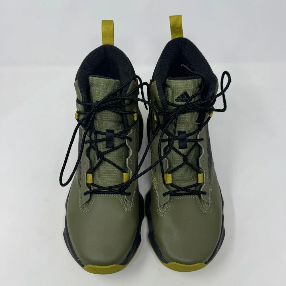 Adidas Terrex Unity LEA Mid CLD.R Green Hiking Boots GZ3936 Men's Size 8